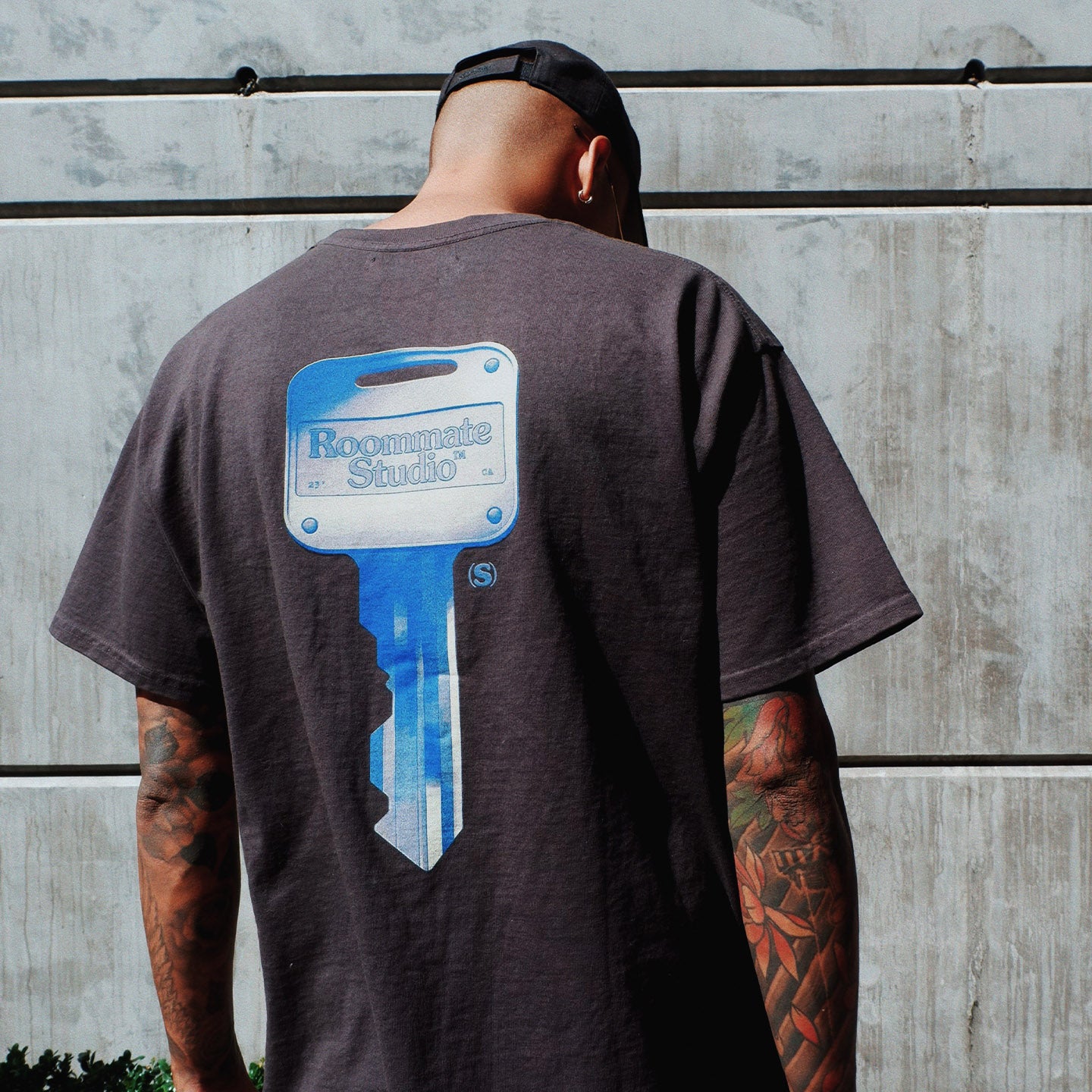 Uniform Key Tee (Faded Black)