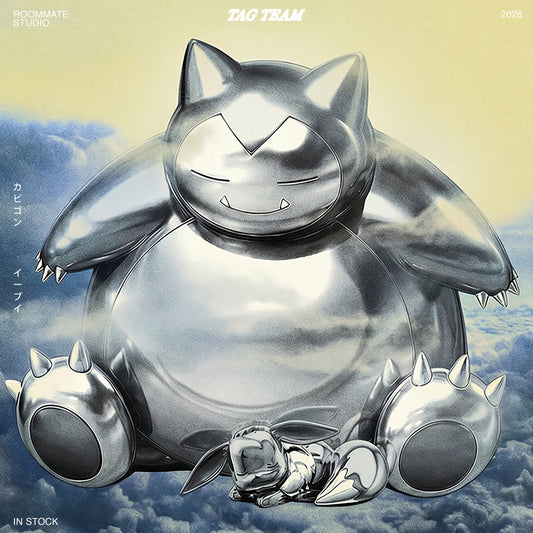 Chrome Tag Team Snorlax/Eevee Tee
