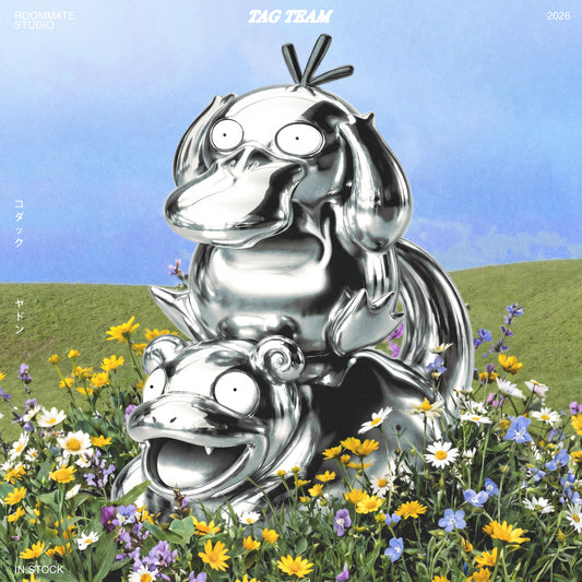 Chrome Tag Team Psyduck/Slowpoke Tee