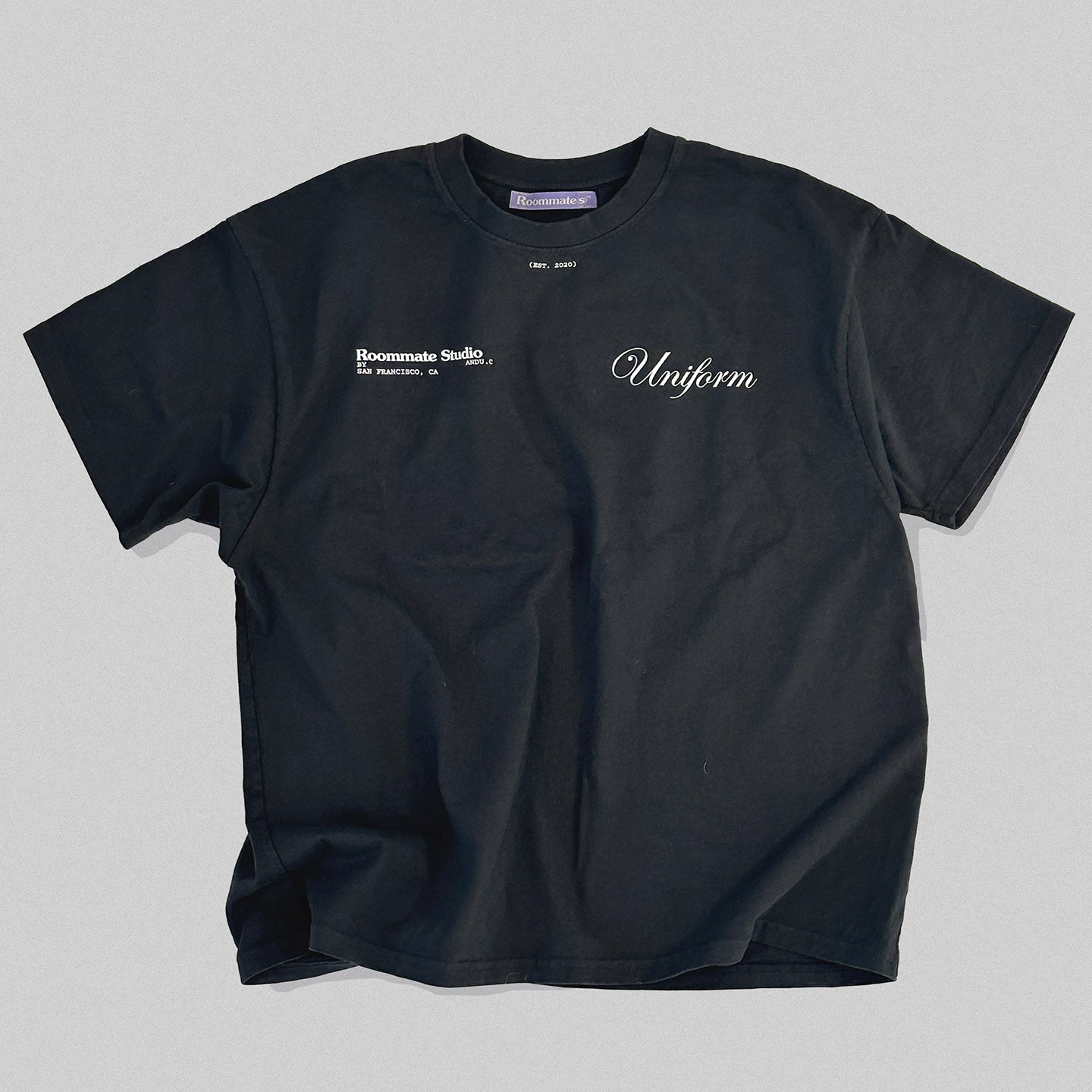 Uniform Key Tee (Faded Black)