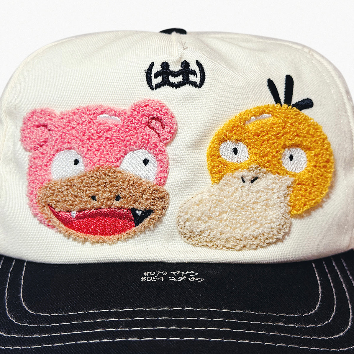 Chenille Psyduck/Slowpoke Snapback Hat