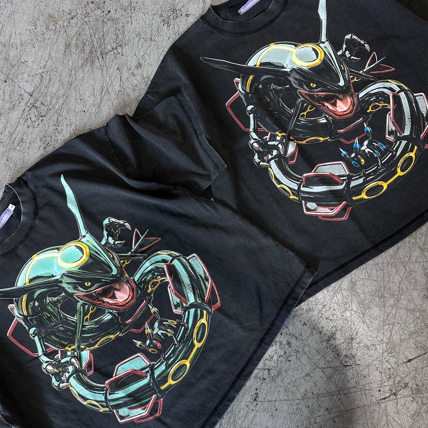 Tag Team Chrome Rayquaza Umbreon Tee