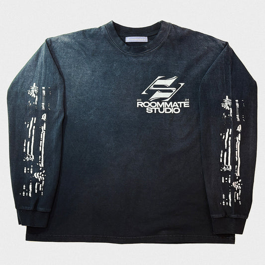 (S)ound Wave Long Sleeve Boxy Tee