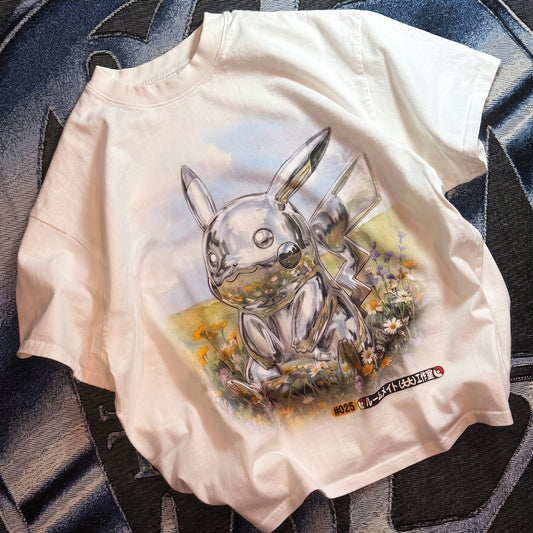 Chrome Flower Pikachu Tee