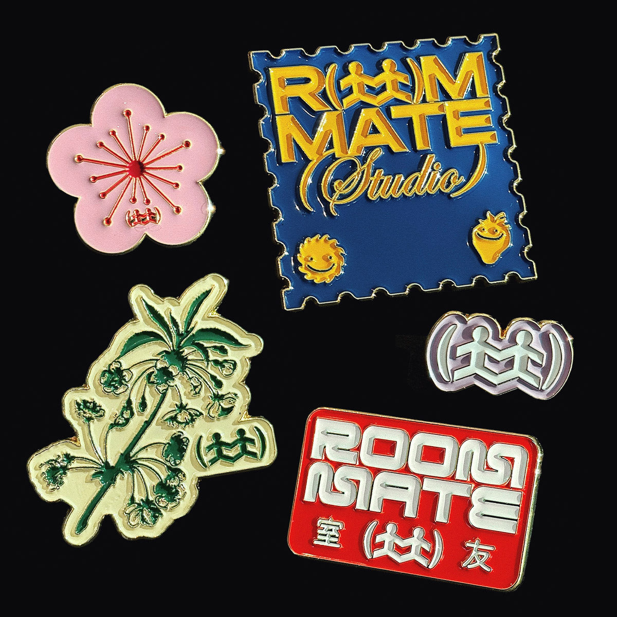 Roommate(s) Essential Pins (5)