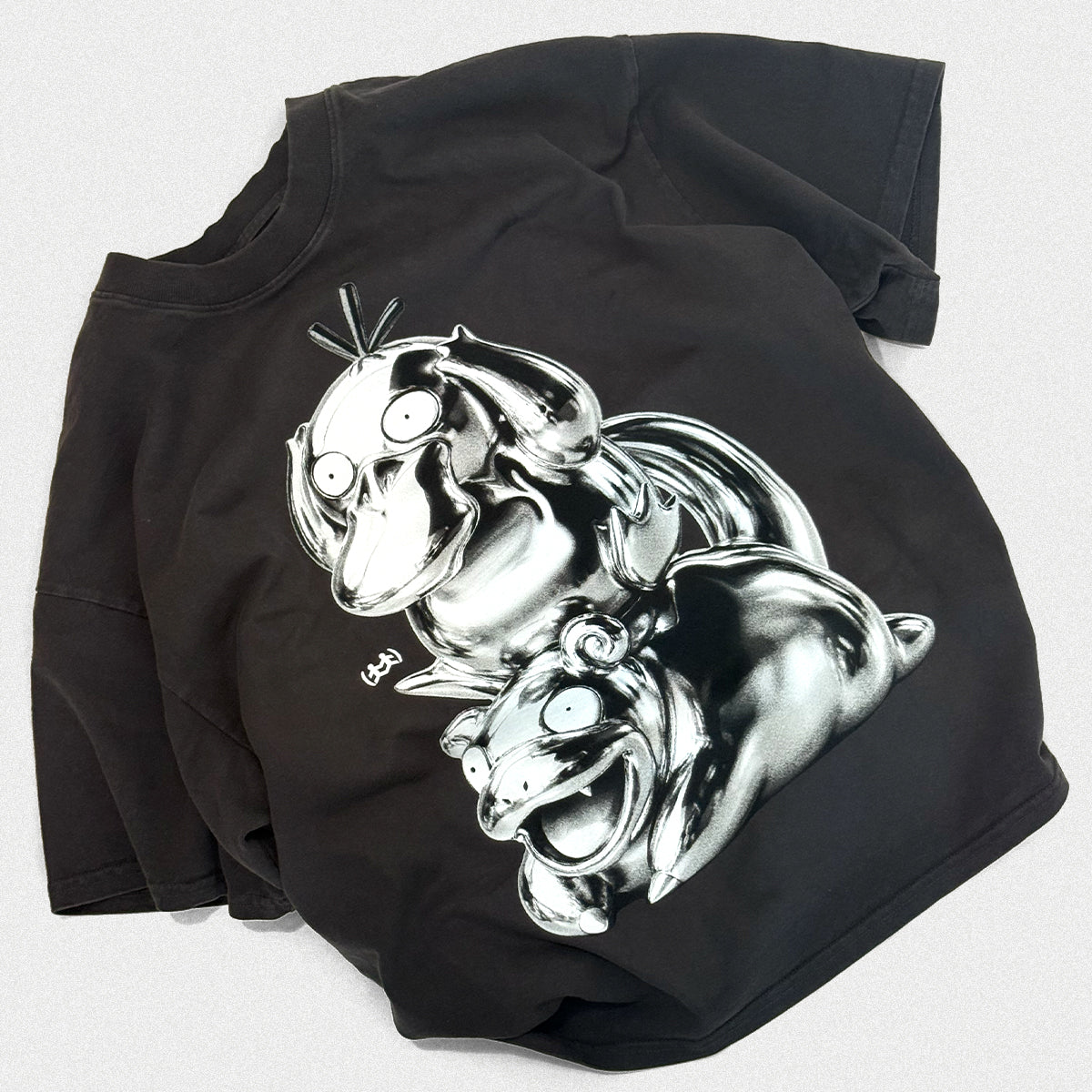Chrome Tag Team Psyduck/Slowpoke Tee